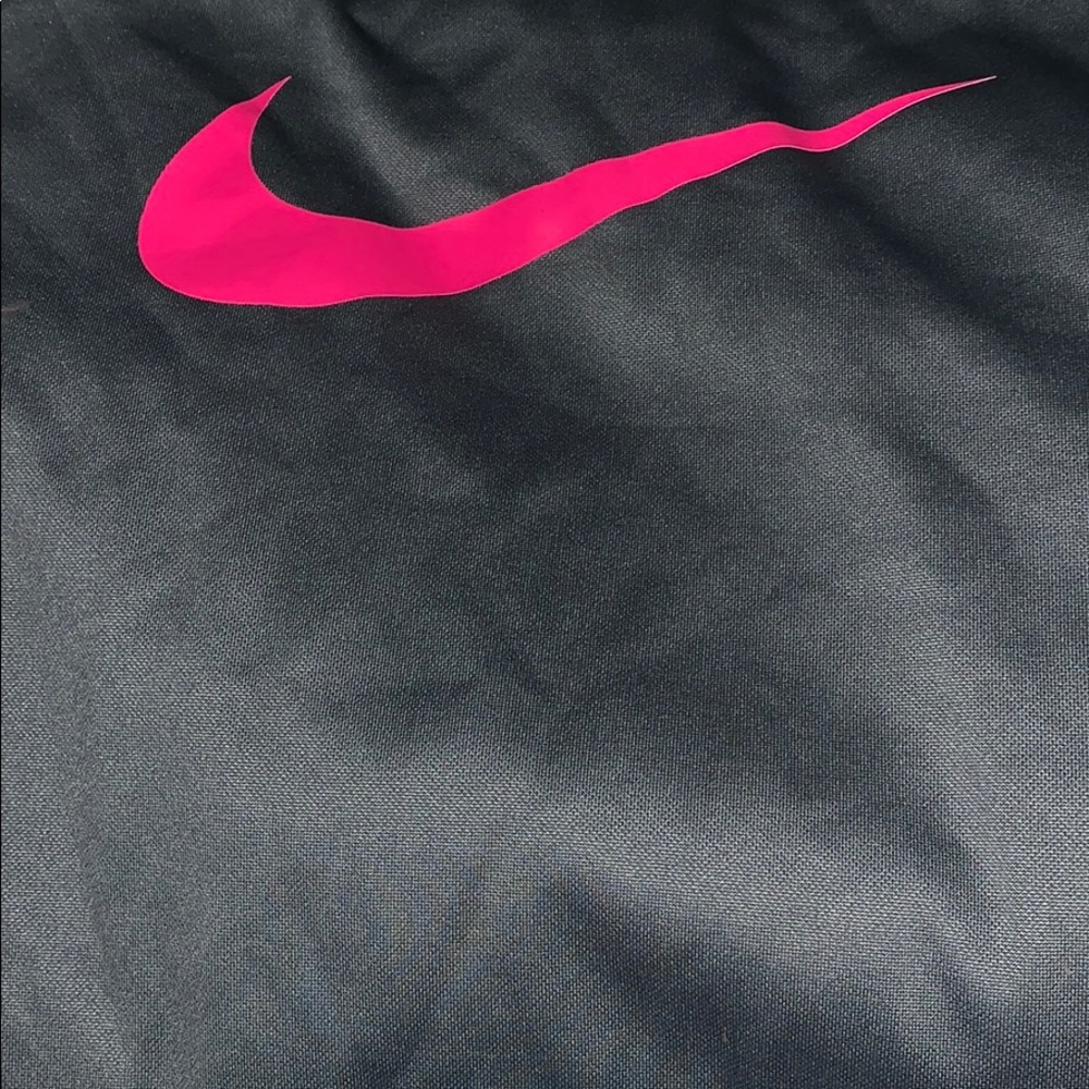 Kids large pink & gray hoodie